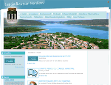 Tablet Screenshot of lessallessurverdon.fr